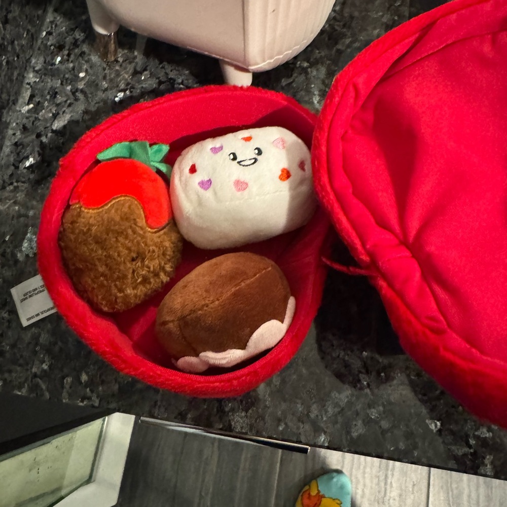 Target Red Plush Dessert Toy Trio